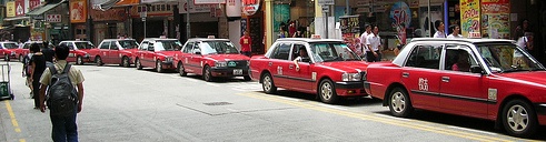 hongkong taxis